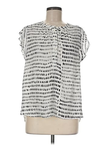 Q&A Short Sleeve Blouse (view 1)