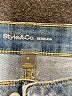 Style&Co Blue Denim Shorts Size 12 - photo 3