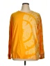 Crown & Ivy Tie-dye Yellow Orange Pullover Sweater Size 1X - photo 1