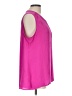 Chaus 100% Polyester Pink Sleeveless Blouse Size L - photo 4