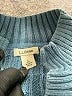 L.L.Bean 100% Cotton Blue Pullover Sweater Size L - photo 7