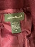 Eddie Bauer 100% Wool Burgundy Wool Blazer Size Med Petite - photo 6