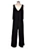 Tiana B. Solid Black Jumpsuit Size L - photo 2