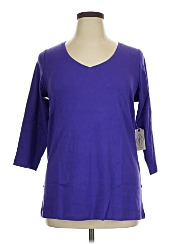 St. John's Bay 3/4 Sleeve T-Shirt (view 1)