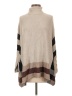 Joseph A. 100% Rayon Tan Poncho Size S - photo 1
