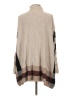 Joseph A. 100% Rayon Tan Poncho Size S - photo 2