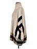 Joseph A. 100% Rayon Tan Poncho Size S - photo 5