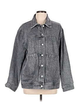 Madewell Denim Patch Pocket Trucker Jacket in Noll Wash