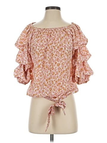 CeCe 3/4 Sleeve Blouse (view 1)