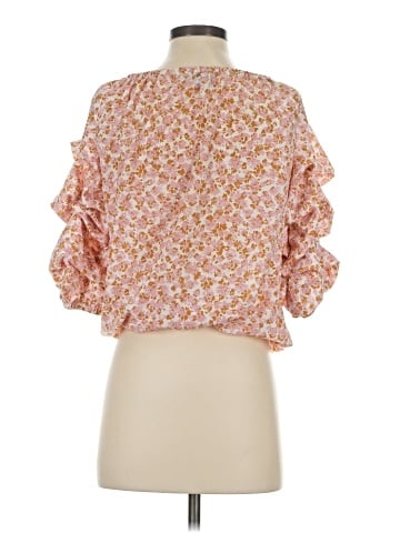 CeCe 3/4 Sleeve Blouse (view 2)