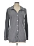 Green Envelope Gray Long Sleeve Blouse Size L - photo 1