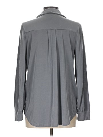 Green Envelope Long Sleeve Blouse (view 2)