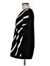 Venus Chevron-herringbone Black Pullover Sweater Size M - photo 5