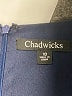 Chadwicks 100% Polyester Solid Blue Casual Dress Size 10 - photo 7