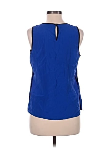 Banana Republic Monogram Sleeveless Silk Top (view 2)