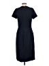 Ann Taylor Solid Black Casual Dress Size 12 (tall) - photo 2