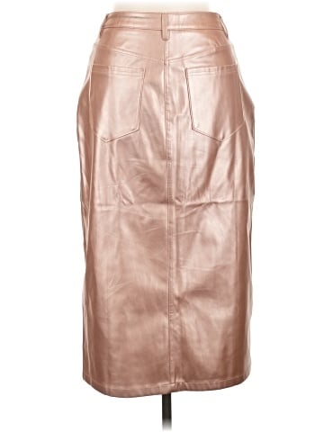 Venus Faux Leather Skirt (view 2)