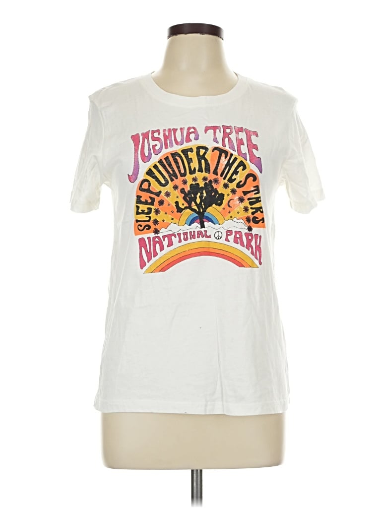 Pre-owned Prince Peter Collection Short Sleeve T-shirt In White