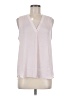 Vince Camuto 100% Polyester Ivory Sleeveless Blouse Size M - photo 1