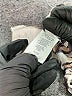 CAbi 100% Polyester Animal Print Ivory Long Sleeve Blouse Size S - photo 8