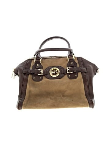 MICHAEL Michael Kors Leather Satchel (view 1)