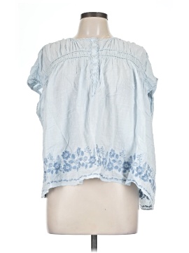 Max Studio Short Sleeve Blouse