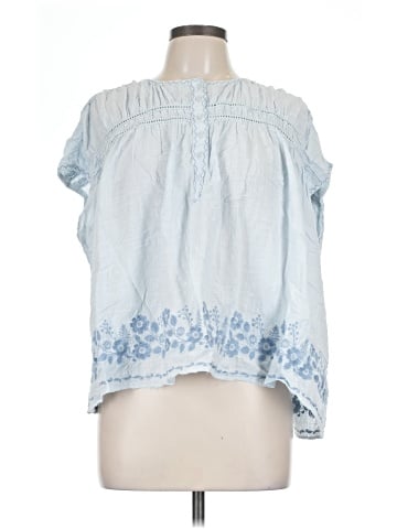 Max Studio Short Sleeve Blouse (view 1)
