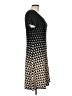 CeCe Graphic Black Casual Dress Size L - photo 4