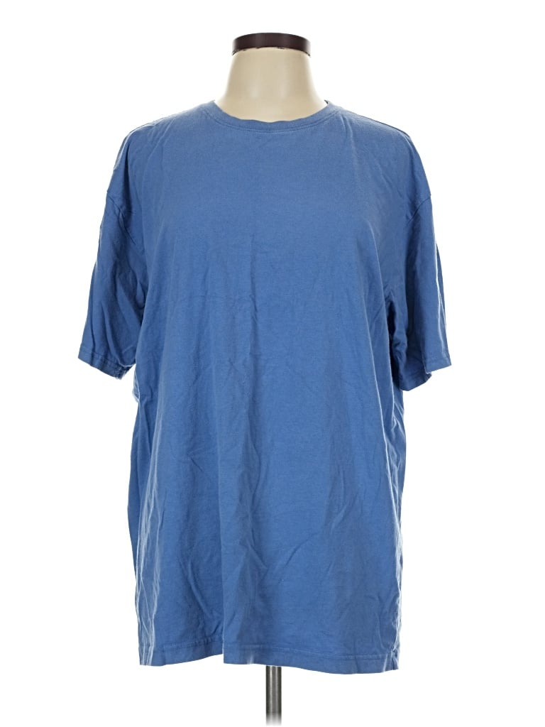 Pre-owned Nordstrom Short Sleeve T-shirt In Blue