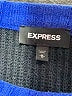 Express Chevron-herringbone Blue Pullover Sweater Size M - photo 4