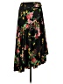 CAbi Floral Black Casual Skirt Size M - photo 1