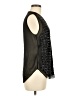 Sachin + Babi 100% Polyester Black Sleeveless Blouse Size 8 - photo 4