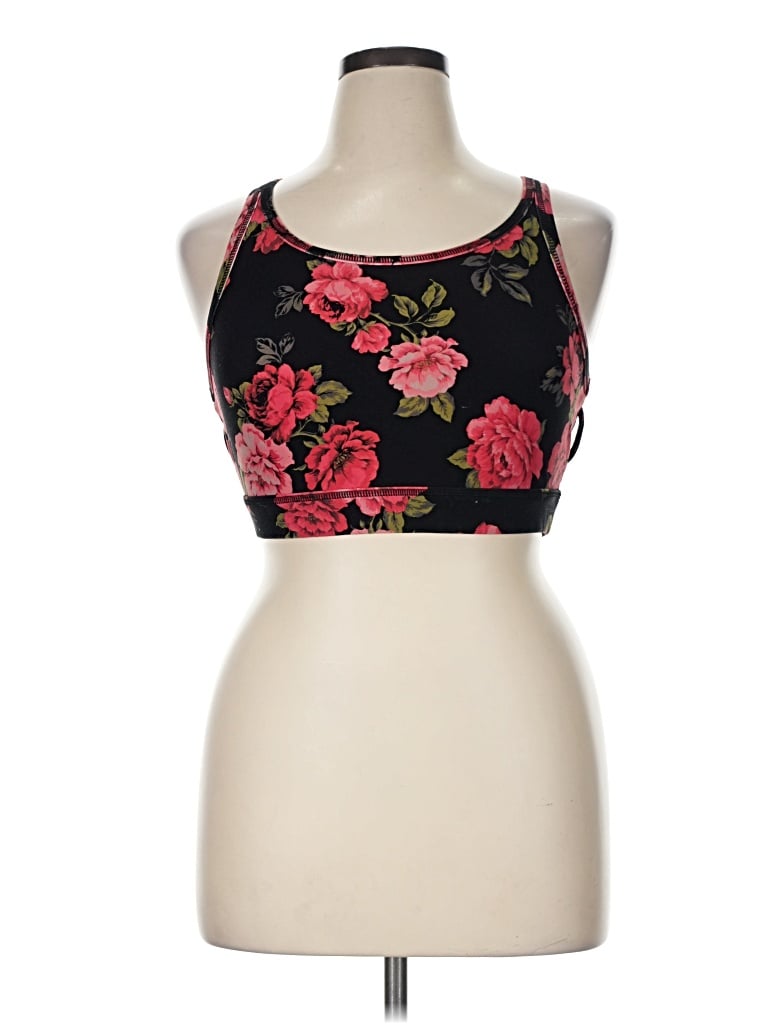 Pre-owned Torrid Tank Top Black Halter Neckline Tops