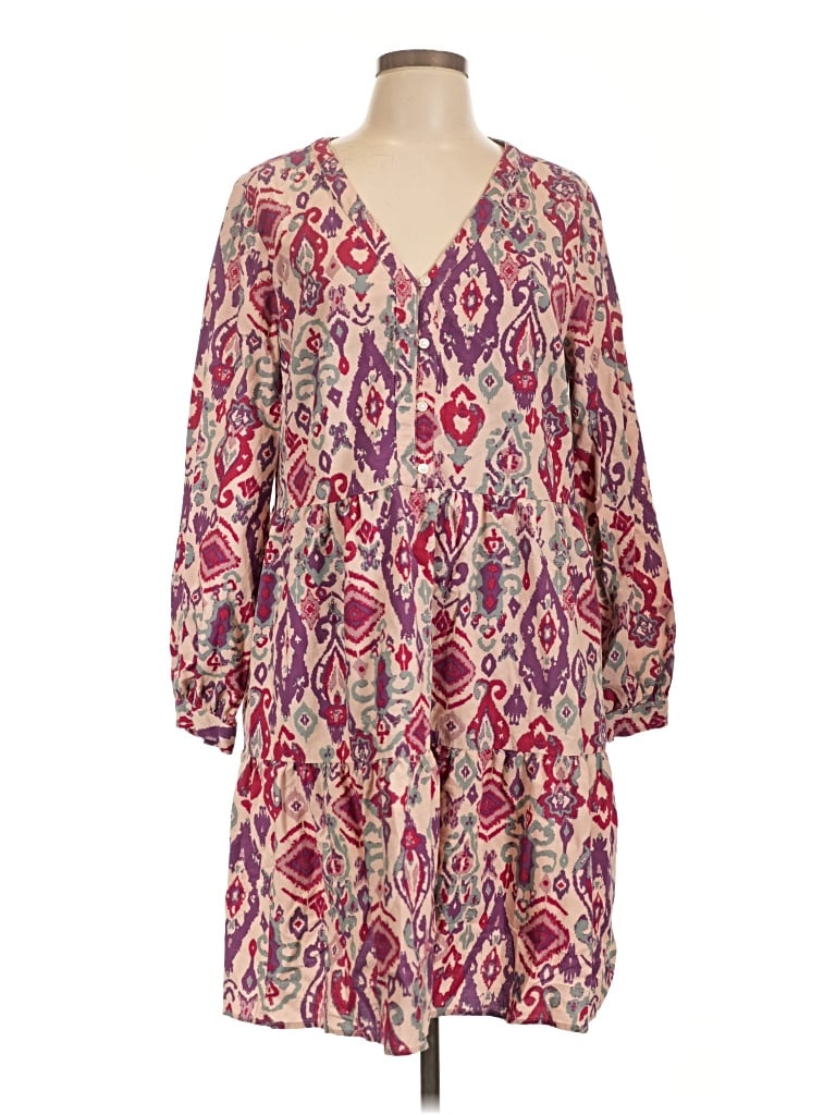 Pre-owned Beachlunchlounge Casual Dress In Purple