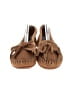 Minnetonka 100% Leather Tan Flats Size 9 - photo 2