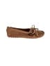 Minnetonka 100% Leather Tan Flats Size 9 - photo 1
