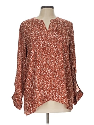 Simply Vera Vera Wang Long Sleeve Blouse (view 1)