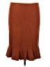 Express Solid Brown Casual Skirt Size L - photo 1
