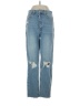 PacSun 100% Cotton Hearts Blue Jeans Size 25 waist - photo 1