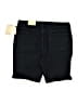 NYDJ 100% Polyester Solid Black Denim Shorts Size 14 - photo 2