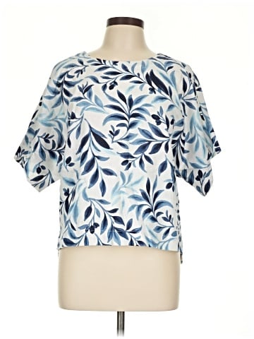 Anne Klein Short Sleeve Blouse (view 1)