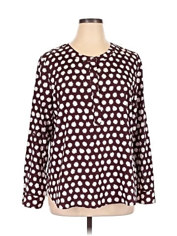 Ann Taylor Factory Long Sleeve Blouse (view 1)