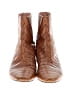 J.Crew 100% Leather Brown Ankle Boots Size 8 1/2 - photo 2