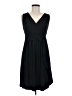 Soma Solid Black Cocktail Dress Size M - photo 1