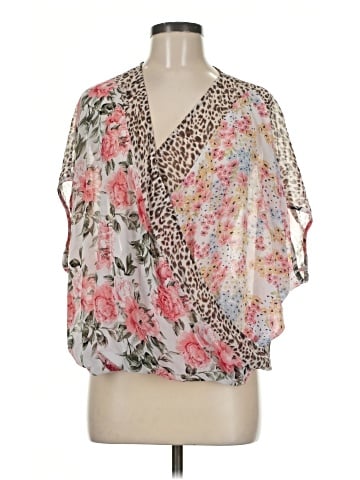 Umgee Short Sleeve Blouse (view 1)