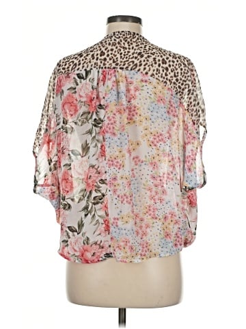 Umgee Short Sleeve Blouse (view 2)