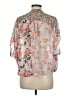 Umgee 100% Polyester Pink Short Sleeve Blouse Size M - photo 2