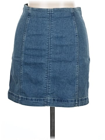 Free People Denim Skirt (view 1)
