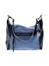 The Sak 100% Leather Color Block Blue Leather Shoulder Bag One size - photo 1