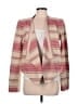 BCBGMAXAZRIA 100% Cotton Stripes Ivory Blazer Size M - photo 1